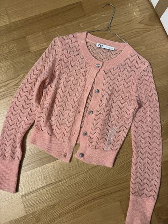 Strickjacke rosa ZARA Grösse S guter Zustand