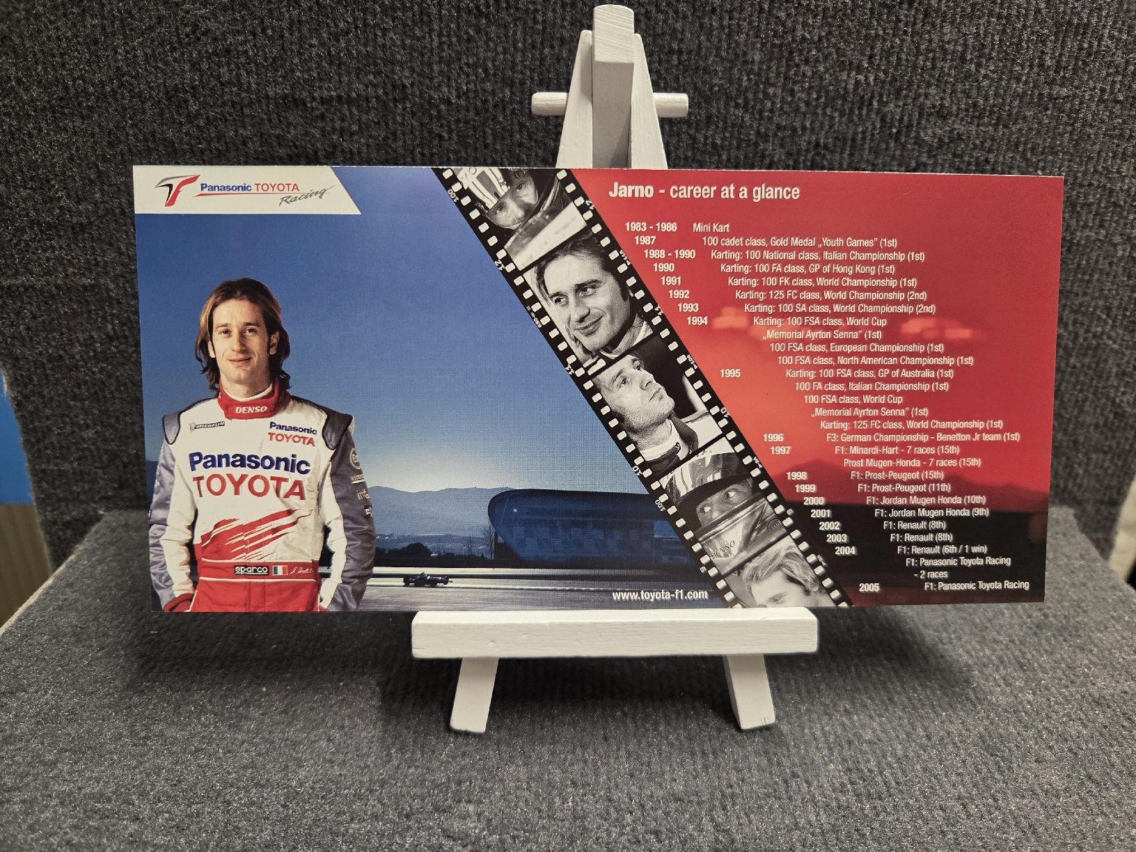 Autografi: Original Signiert vom Jarno Trulli  – Usato da Wetzikon ZH venduto da AmacherM 1