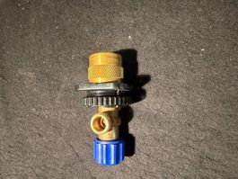 Ventil Messing mit Kunststoffgriff, Geberit , neu