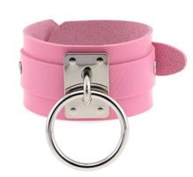 NEUES Armband rosa mit dem Ring der O - 222133