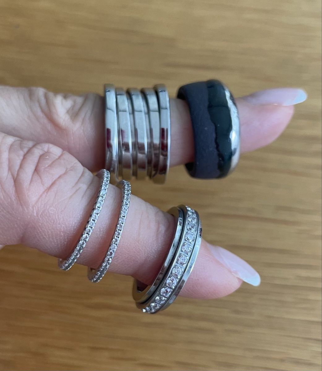Altri gioielli: Ring Set bestehend aus 5 Ringen – Nuovo (secondo la descrizione) da Muttenz venduto da stoeberi01 2