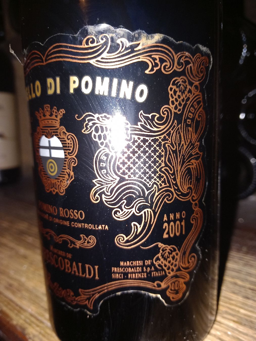 Wein: Castello di pomino rosso 2001 – Neu und originalverpackt aus Le locle von juliensaran 1