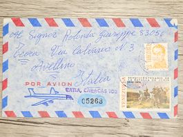 CL22 Enveloppe + Timbre Venezuela 19xx