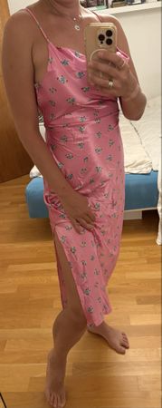 Rosa Sommerkleid von H&M, Gr. 38, perfekt für den Sommer!