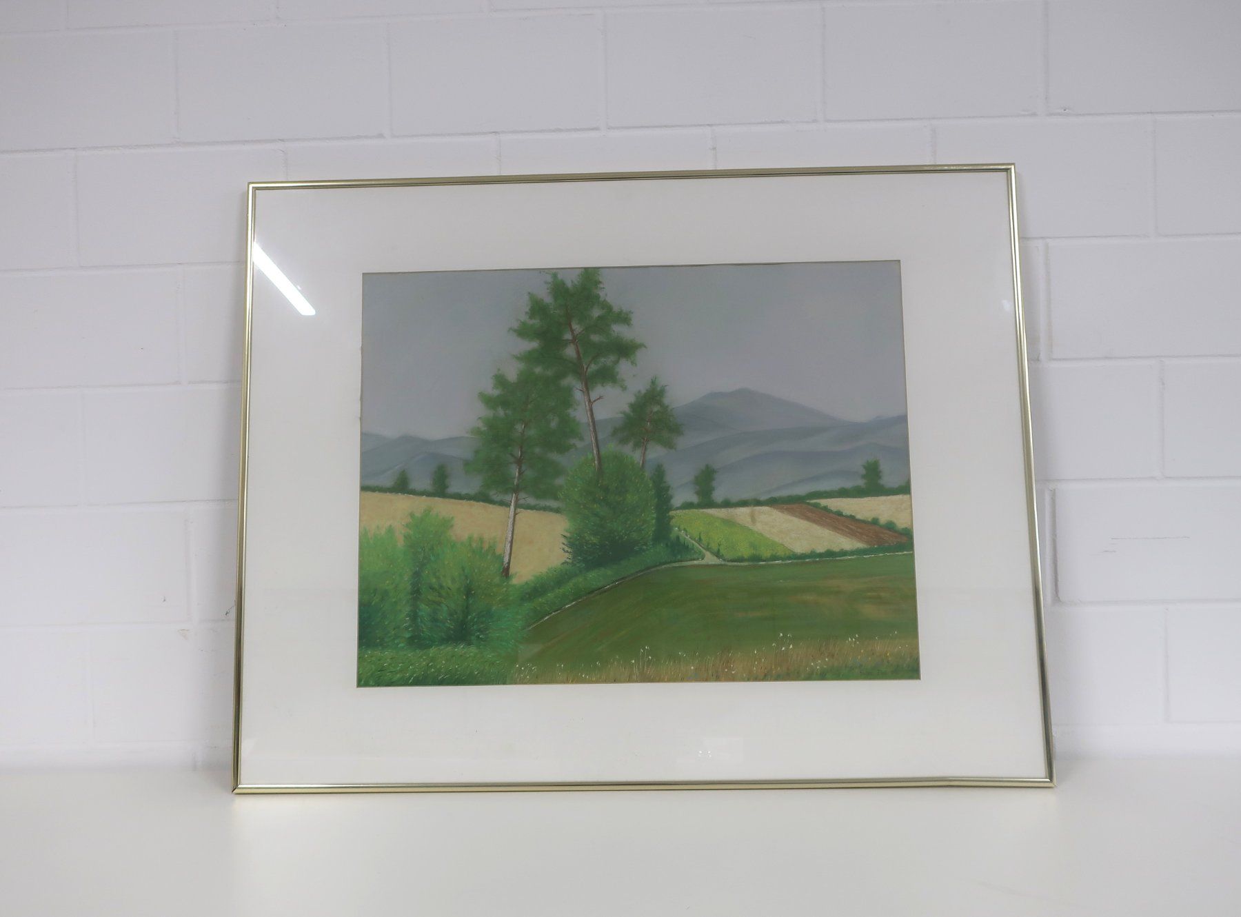 Dipinti: Sommer im Allgäu Eugen Zilioli – Usato da Volketswil venduto da brockipfannenstil 1