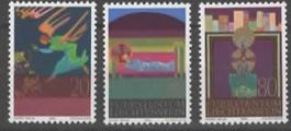 Liechtenstein 1980 Weihnachten  Nr. 699 - 701 **