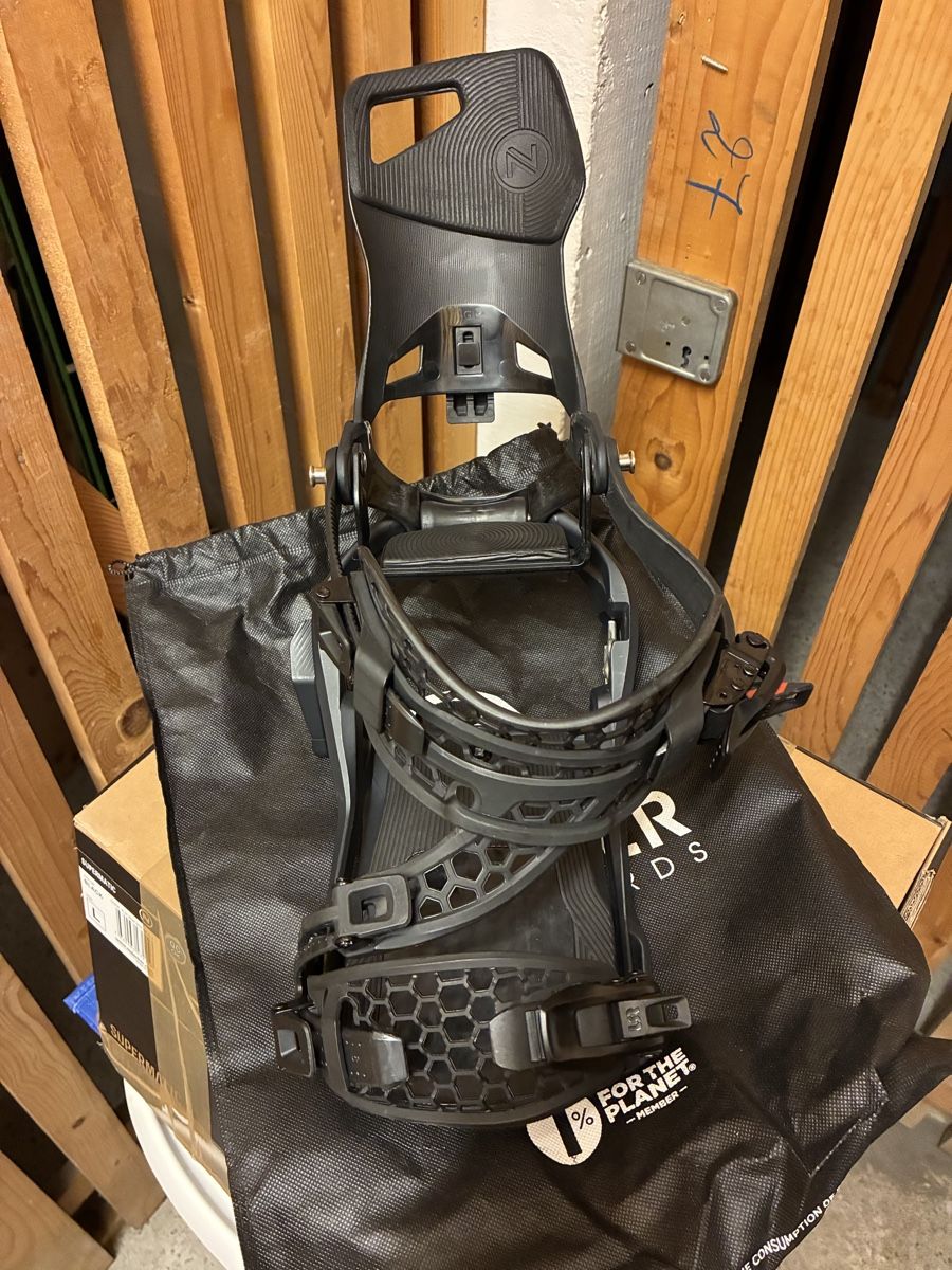 Nidecker Attacchi: Nidecker Supermatics OG - Snowboard Bindings - Size L – Usato da Genève venduto da Frox 5