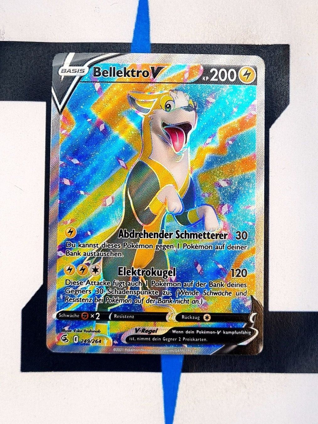 Pokémon Sammelbilder & Trading cards: Bellektro V FST249 DE Good – Gebraucht aus Basel von Zadoys