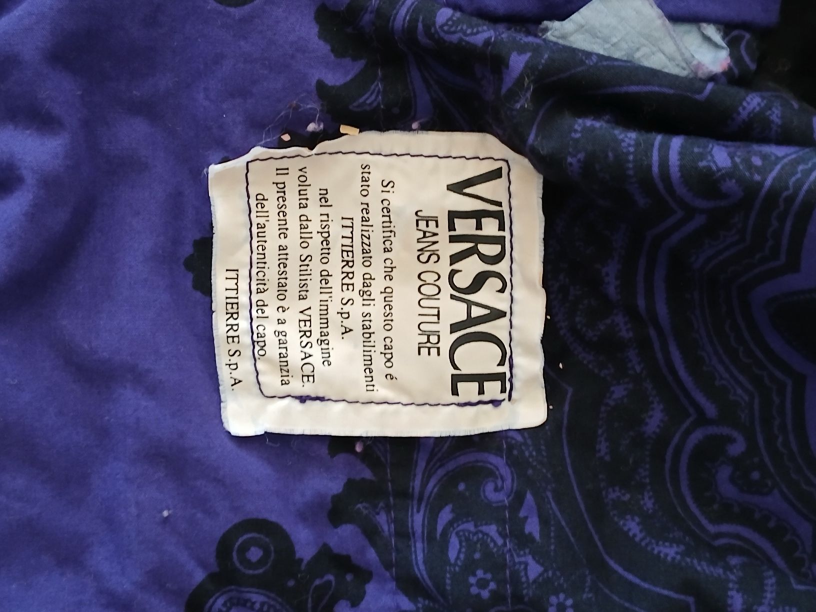 Versace Giacche: Versace Jacke short, Jeans culture – Usato da Zürich venduto da tg4_y65n 3
