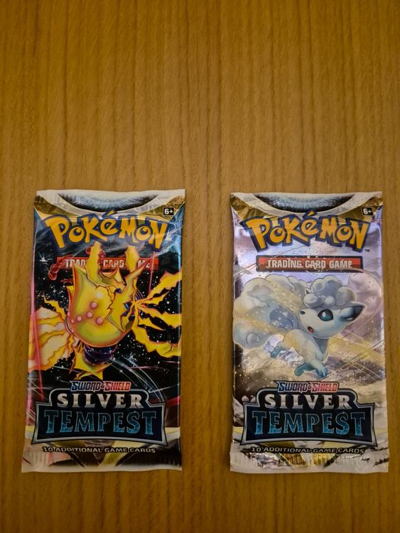 2 Pokémon SW&SH: Silver Tempest Booster Packs EN ab CHF 1.- (Neu und ...