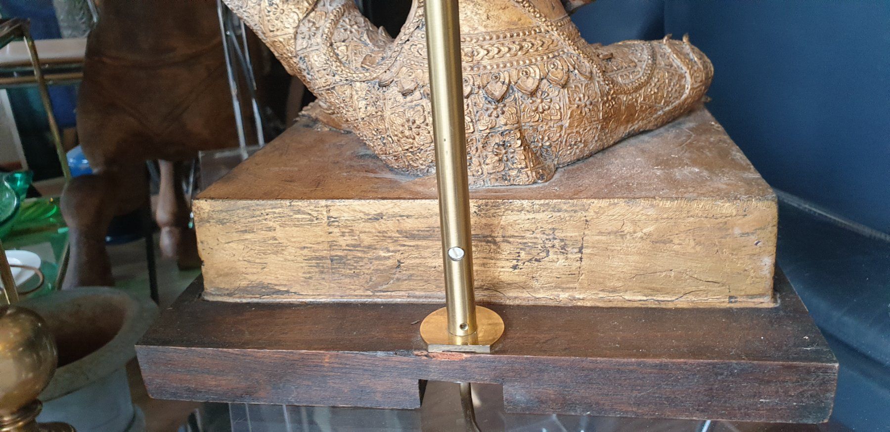 Sculture & Statue: Buddha Skulptur mit Lampe – Usato da Emmen venduto da magelan 5
