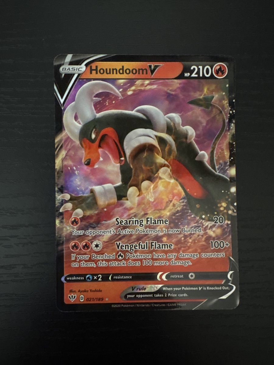 Cartes: Houndoom V - Pokémon Karte – Neuf (Voir description) à wynigen par Birnenmus