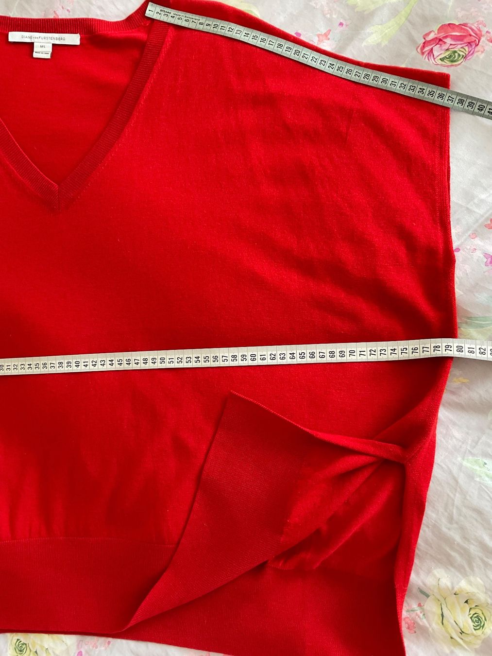 Maglioni & Felpe: Diane von Furstenberg Seide Kaschmir Pullover Gr M/L rot – Usato da Urdorf venduto da alda02 6