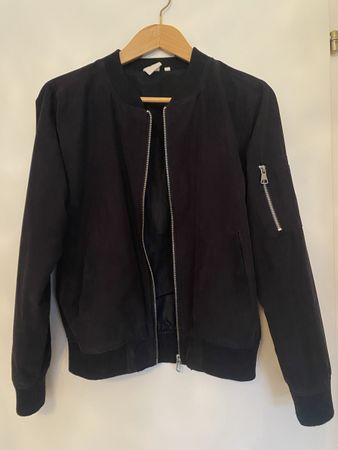 Schwarze Bomberjacke von HOLY, Grösse M