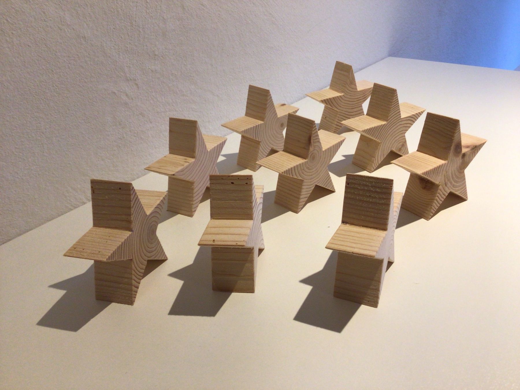 Tutte le decorazioni: 9 Holzsterne Tanne – Nuovo (secondo la descrizione) da Benken SG venduto da Hagli76 1