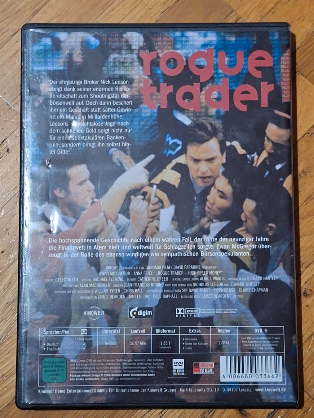 Tutti i DVDs: Rogue Trader - High Speed Money - DVD – Usato da Wallisellen venduto da Sawr 1