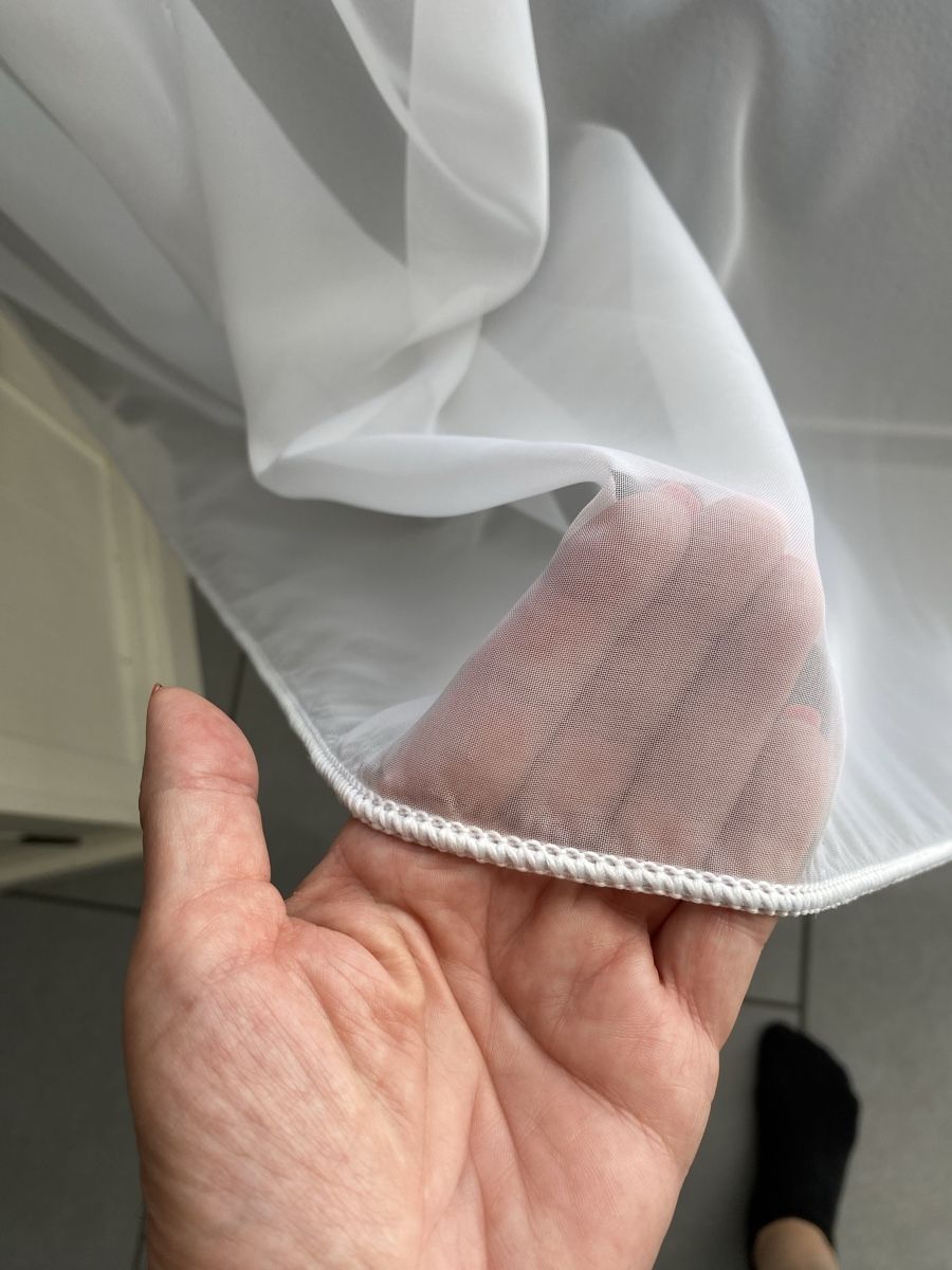 Vorhänge: Vorhang Weiss Transparent  – Gebraucht aus niederneunforn von Roto2 1