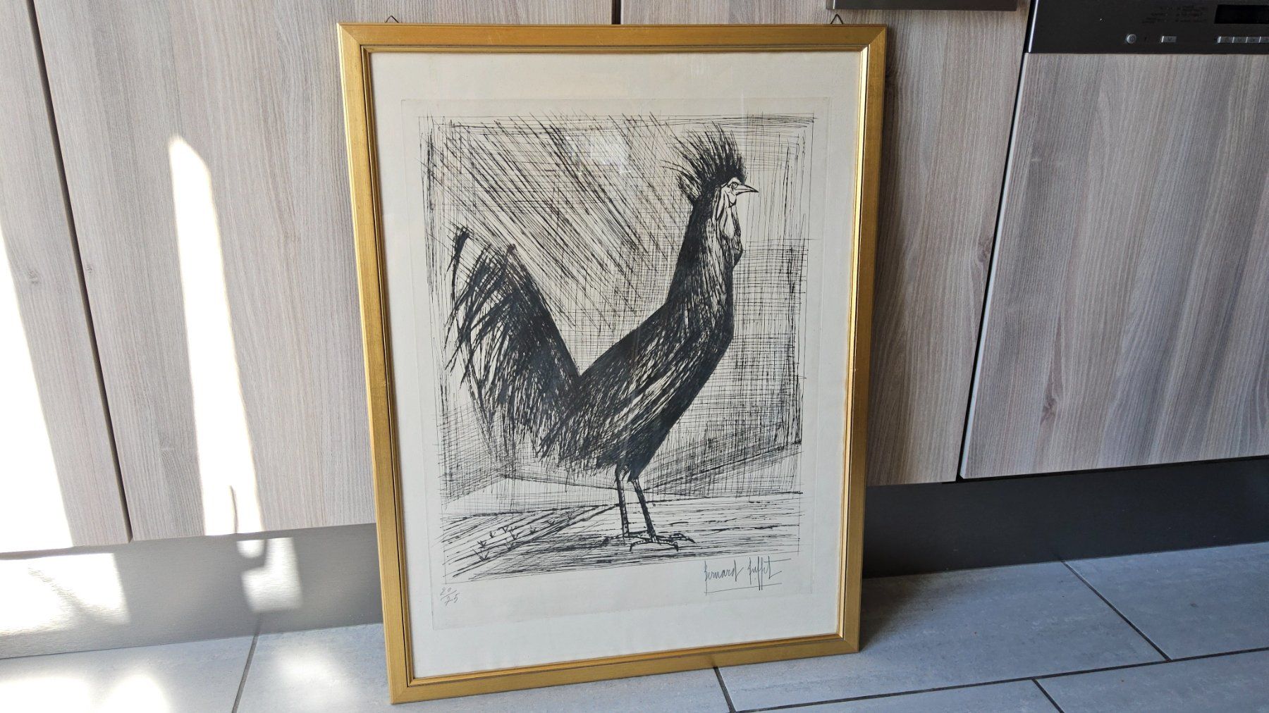 Arts picturaux & lithographies: Lithographie de Bernard Buffet 20/75 – D'occasion à Malleray par Frederic24