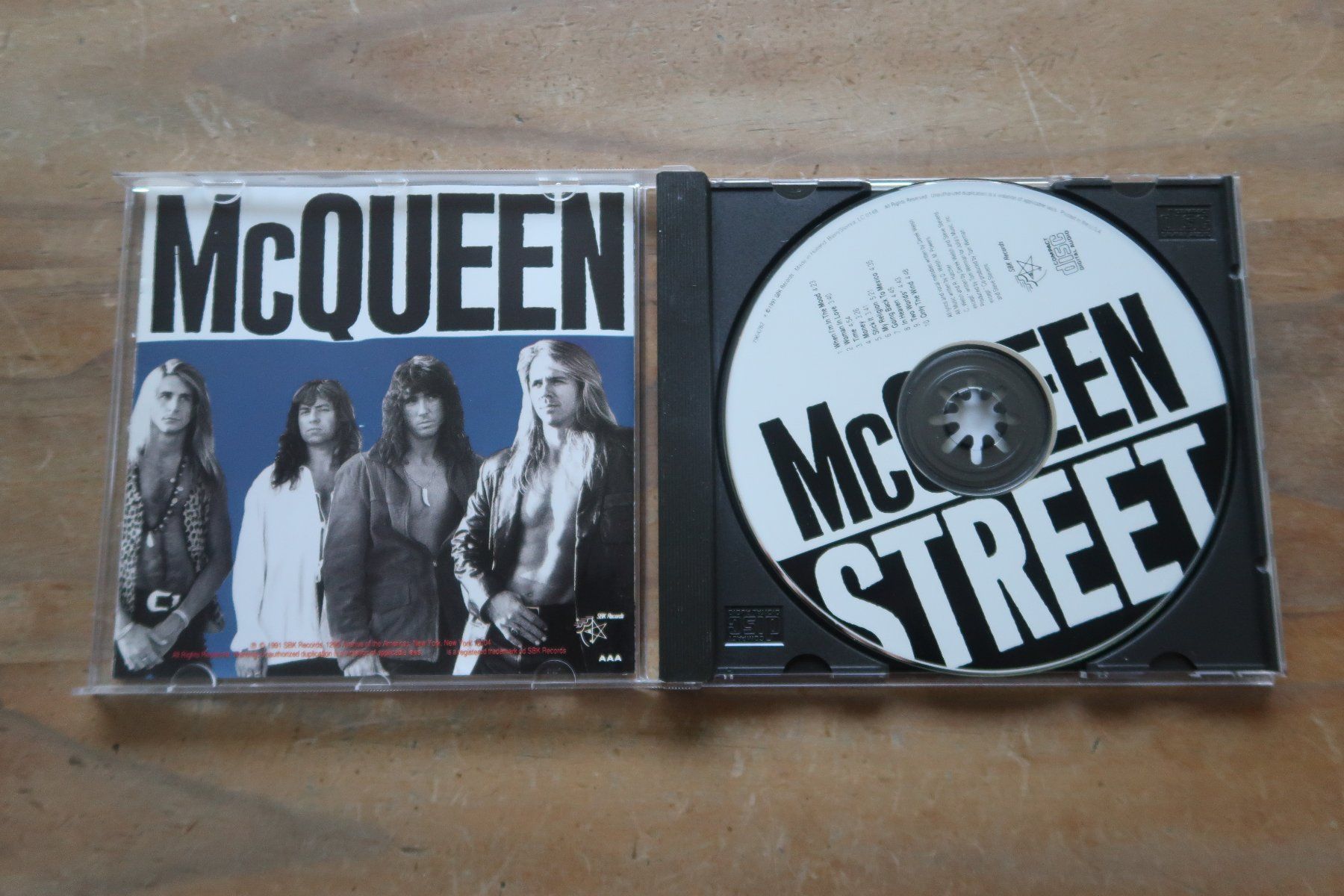 CD: McQUEEN STREET - ST - RARE HARD ROCK  - CD – Usato da Basel venduto da Patiscat 3