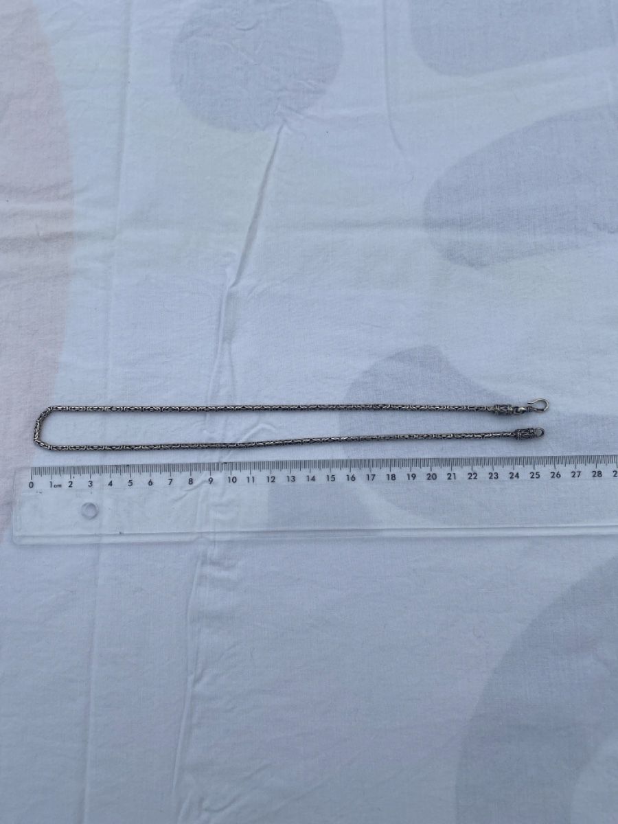 Colliers: Collier chaîne de roi argent – D'occasion à Lonay par Ikoko 1