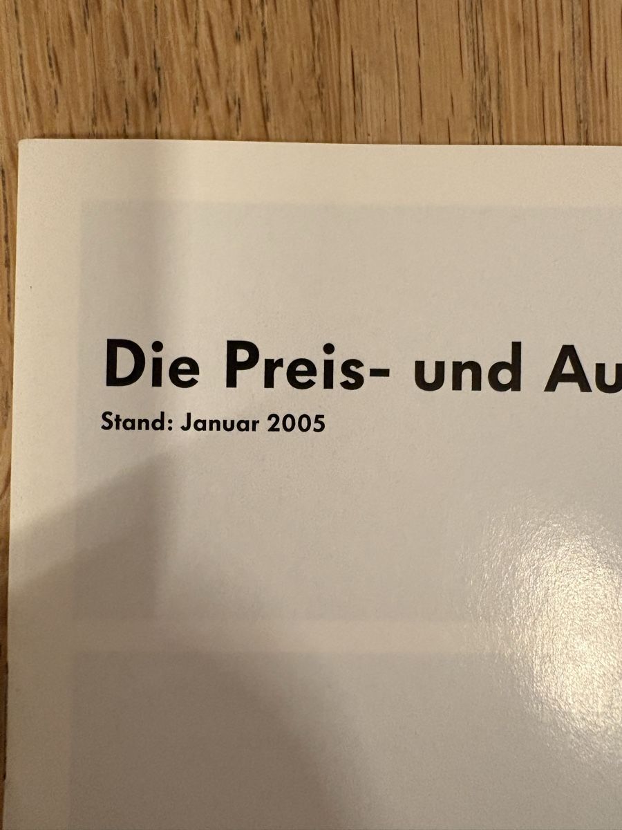 VW Documenti: VW Golf Preisliste, Prospekt - 2004 oder 2005 – Usato da Freienstein venduto da Golfbueb 3