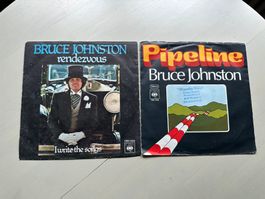 BRUCE JOHNSTON BEACH BOYS tolle rare Singles Kult Top
