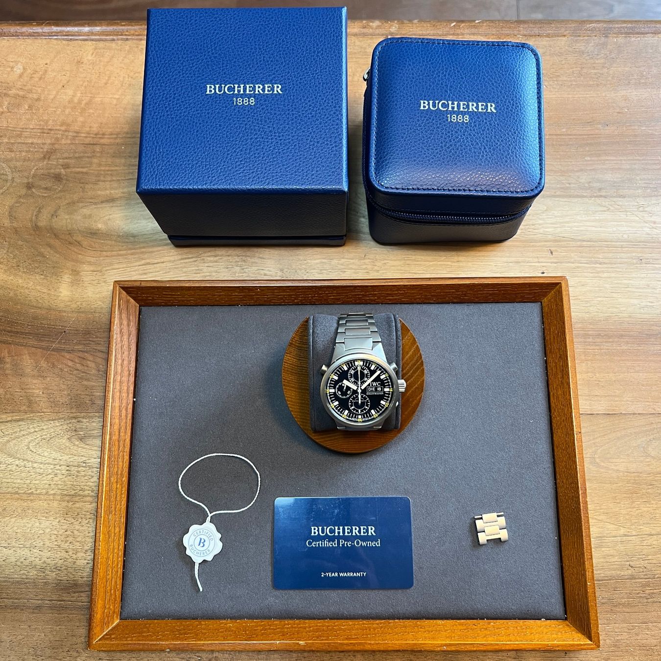 IWC Montres: IWC GST Automatic Chronograph IW371501 – D'occasion à Carouge GE par Watchaser 9