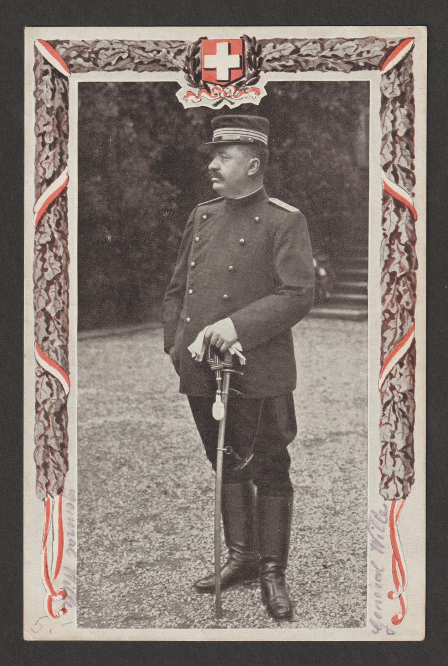 Cartoline postali: WK1 Truppenführer Nr. 11 – Usato da Siebnen venduto da Fstaehli