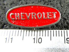 CHEVROLET AUTO LOGO GEPRÄGT ANSTECKNADEL VINTAGE OLDTIMER