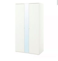 IKEA Kleiderschrank, Weiß, 105 × 57 × 200 cm