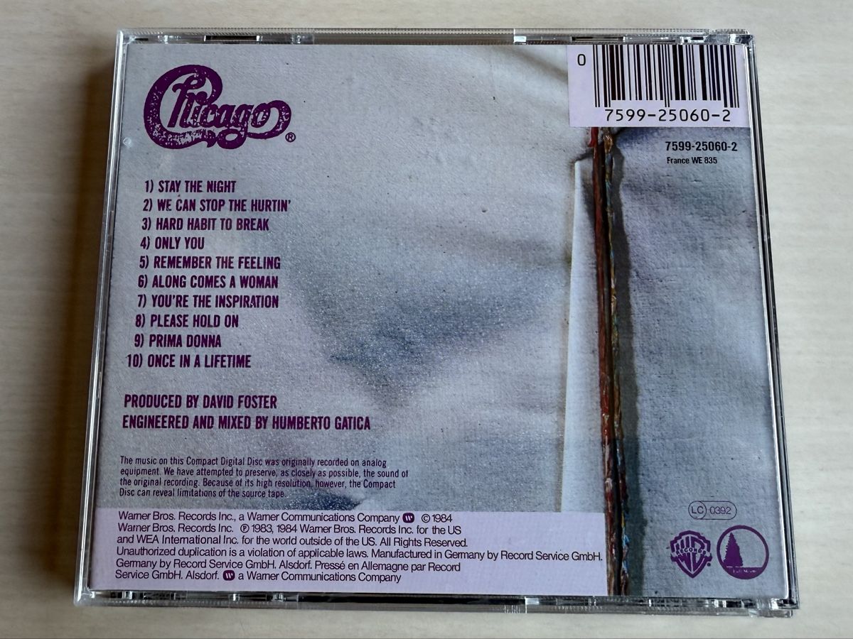 CD: Chicago 17 - CD - 80er Jahre – Usato da Oberried Brienz venduto da Chyara 1