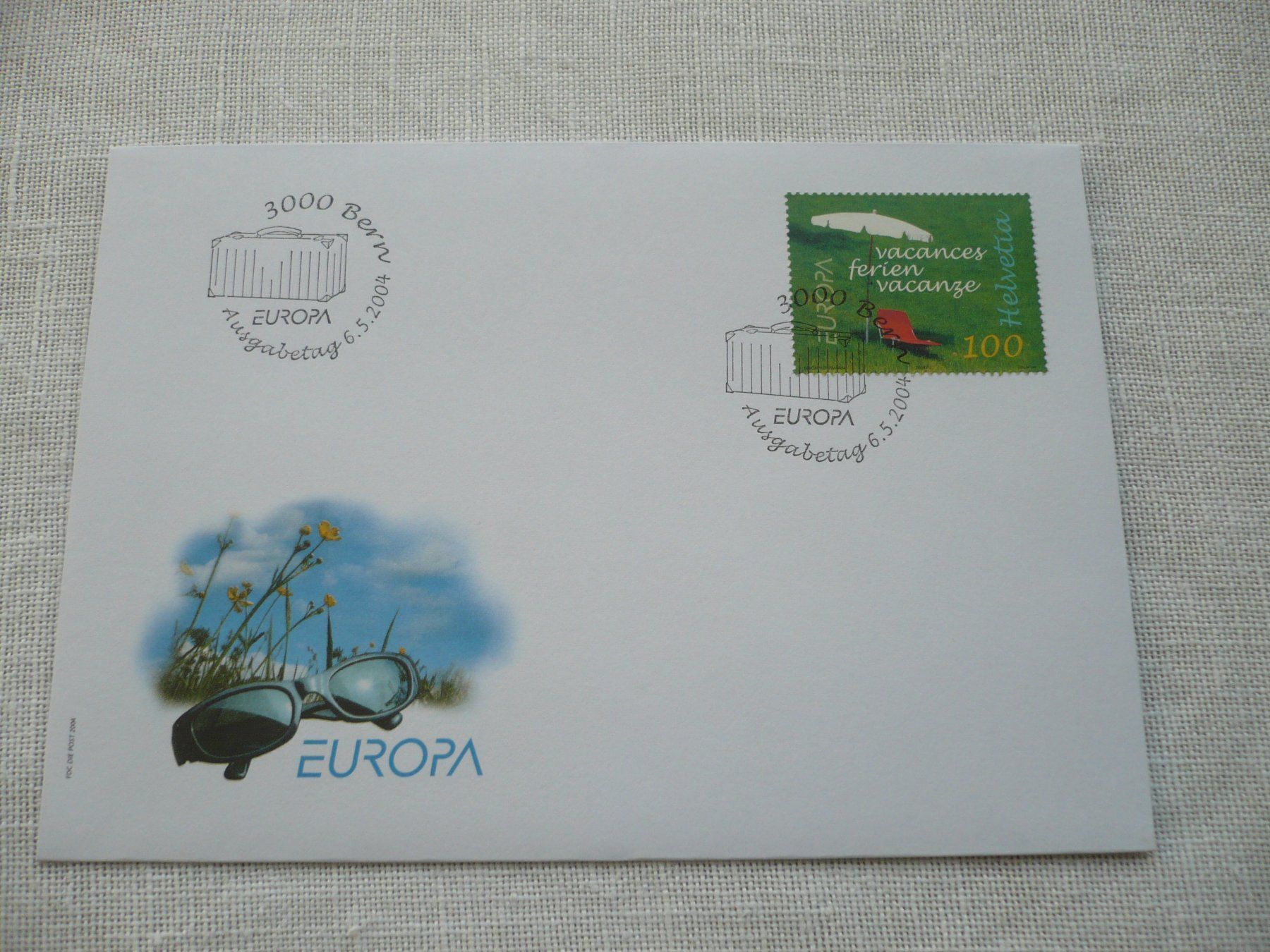 Alle Briefmarken: 2004 FDC Europamarke SBK 1122 – Gebraucht aus Zürich von saltandpepper008