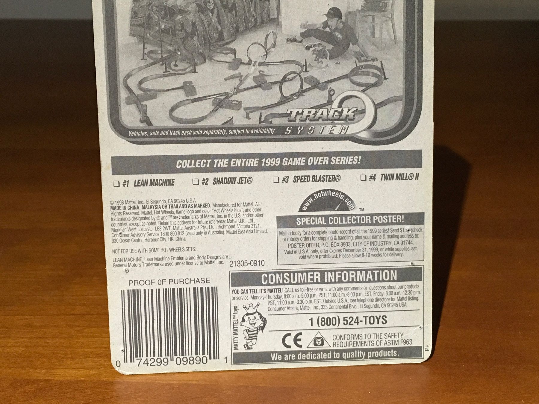Hot Wheels Modellautos: Lean Machine 1/64 Hot Wheels Game Over Series 90er – Neu (gemäss Beschreibung) aus Wohlen AG von PrivatSammlung 2