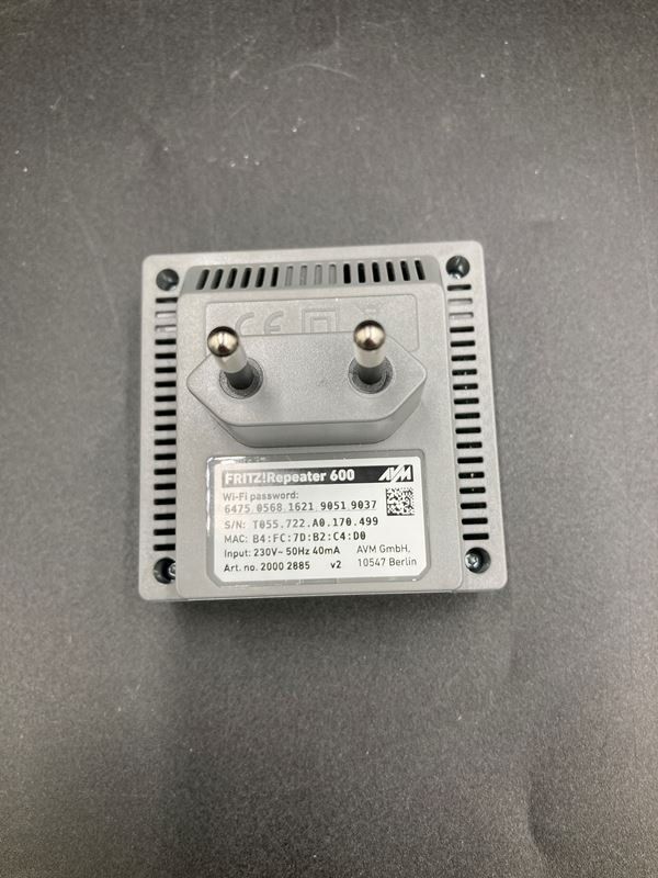 WiFi: FRITZ | Repeater 600 | WLAN Verstärkung – Usato da Wittenbach venduto da Restwert_St-Gallen 4