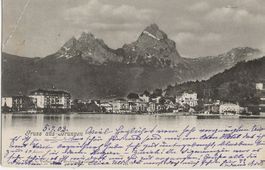 Gruss aus Brunnen, 1903