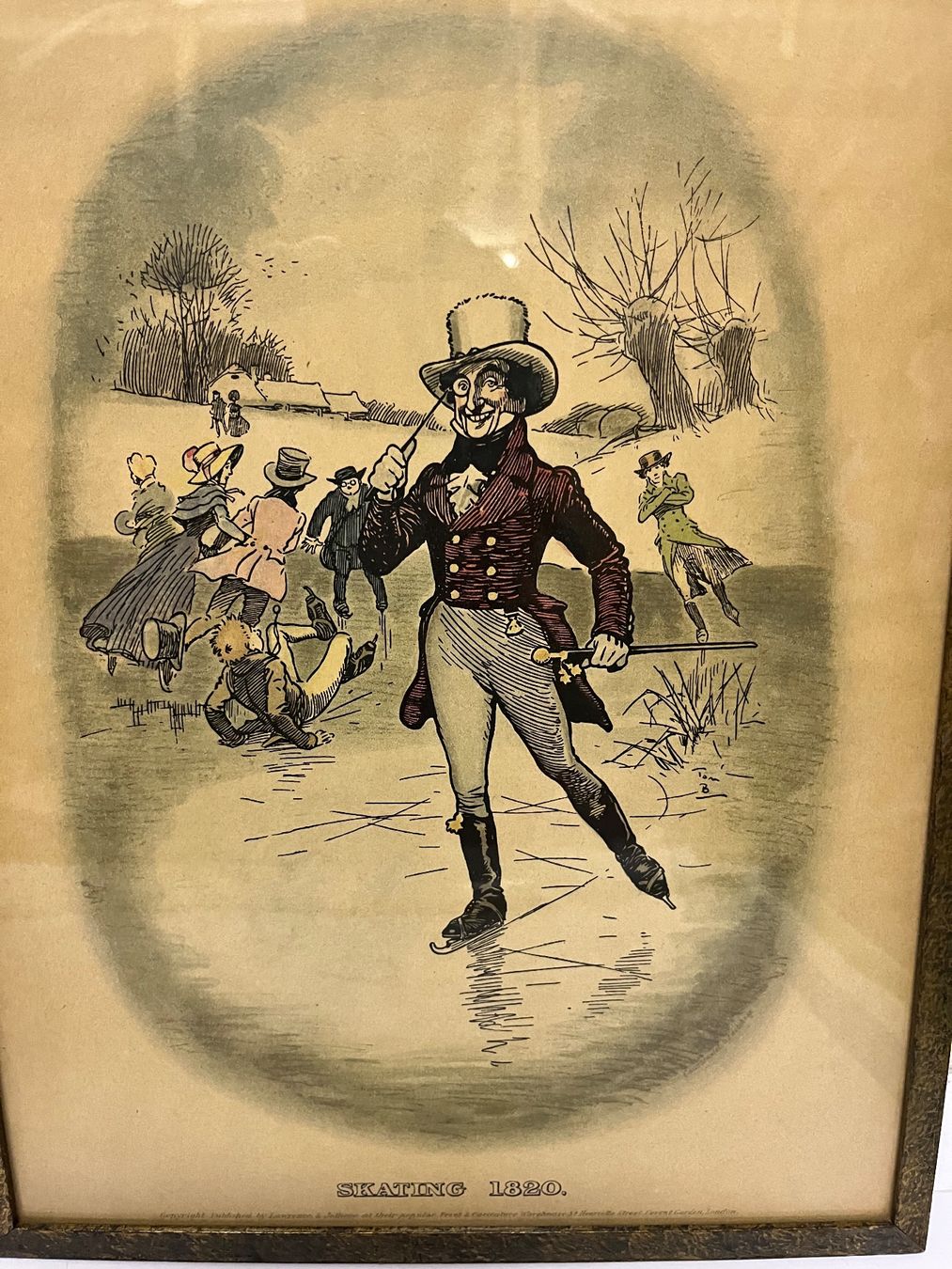 Grafica & Litografie: Ancienne lithographie johnnie Walker – Usato da lausanne venduto da esploras 2
