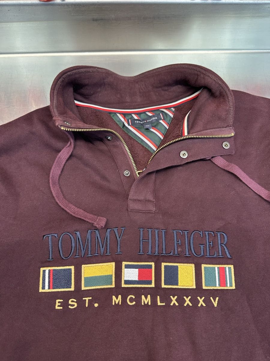 Tommy Hilfiger Pulls & Sweat-shirts: Tommy Hilfiger Pullover bordeaux – D'occasion à Schwende par weesli 2