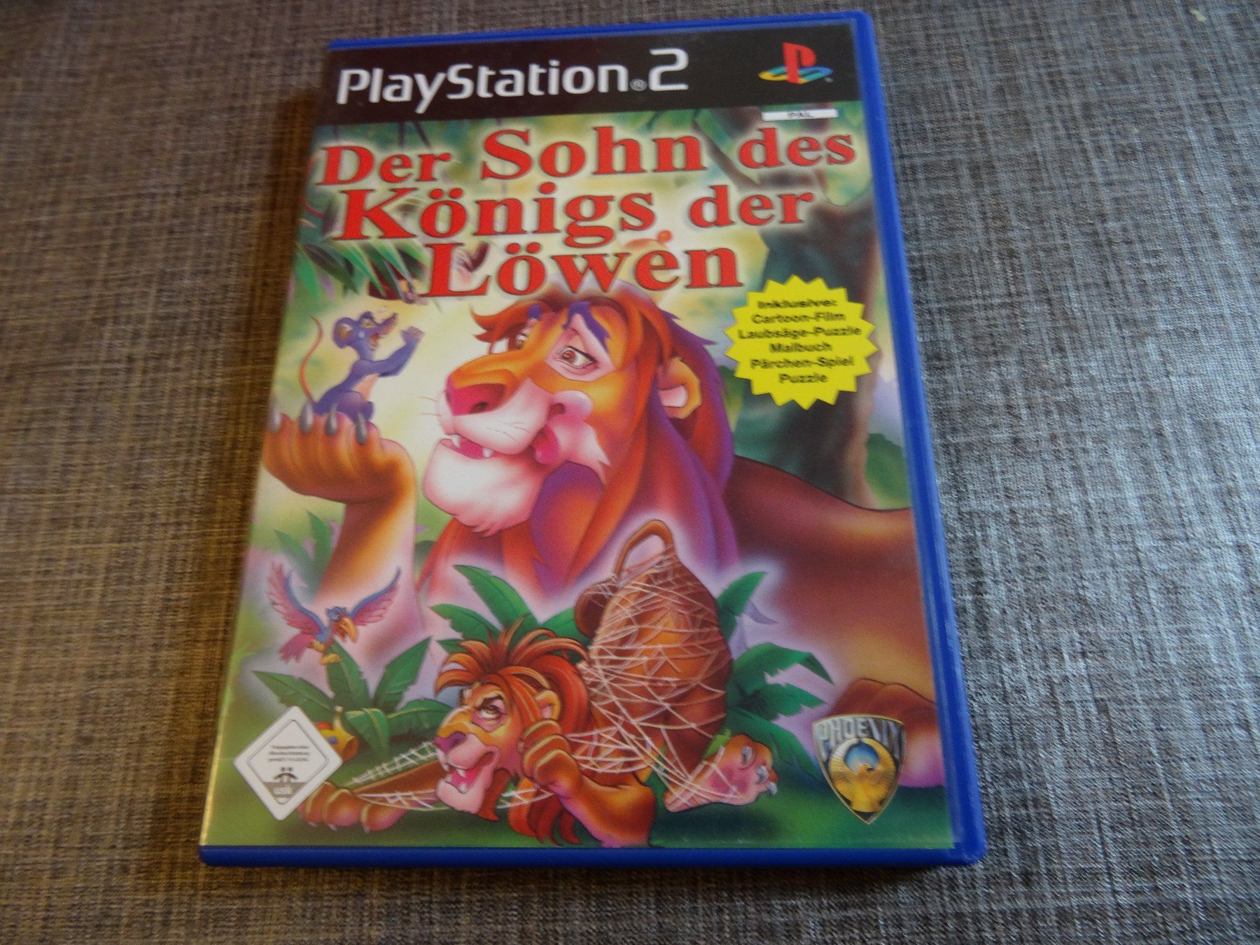 Sony Spiele: Der Sohn des Königs der Löwen PS2 – Gebraucht aus Olten von Disc-Ausverkauf