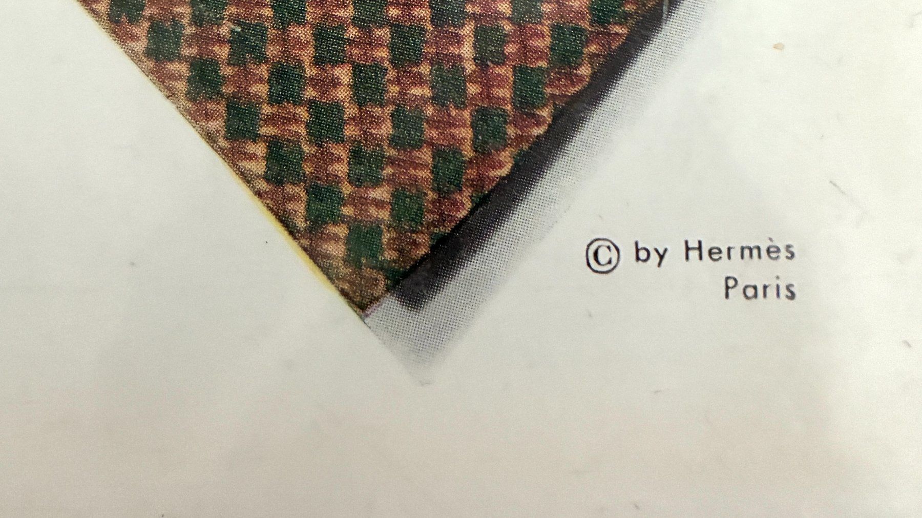 Foto & Immagini: Vintage HERMÈS Werbeposter 1961 "Cravates Hermès – Nuovo (secondo la descrizione) da Kloten venduto da Nephty 4