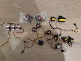 RC Servo-Konvolut: Savox, Tower Pro, KDS, N300 + Gyro