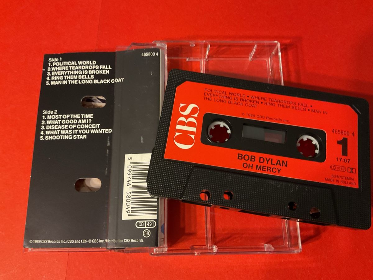 Kompaktkassetten: Bob Dylan Oh Mercy Musikkassette 1989 – Gebraucht aus Steinach von Quarkie 1
