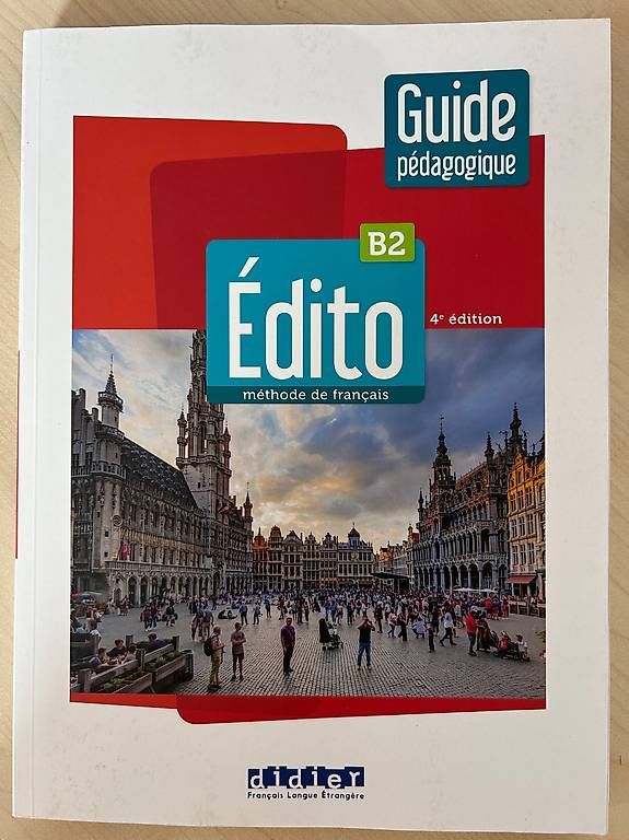 Libri: ÉDITO B2, 4E ÉDITION – Usato da Boll venduto da Chrizzz
