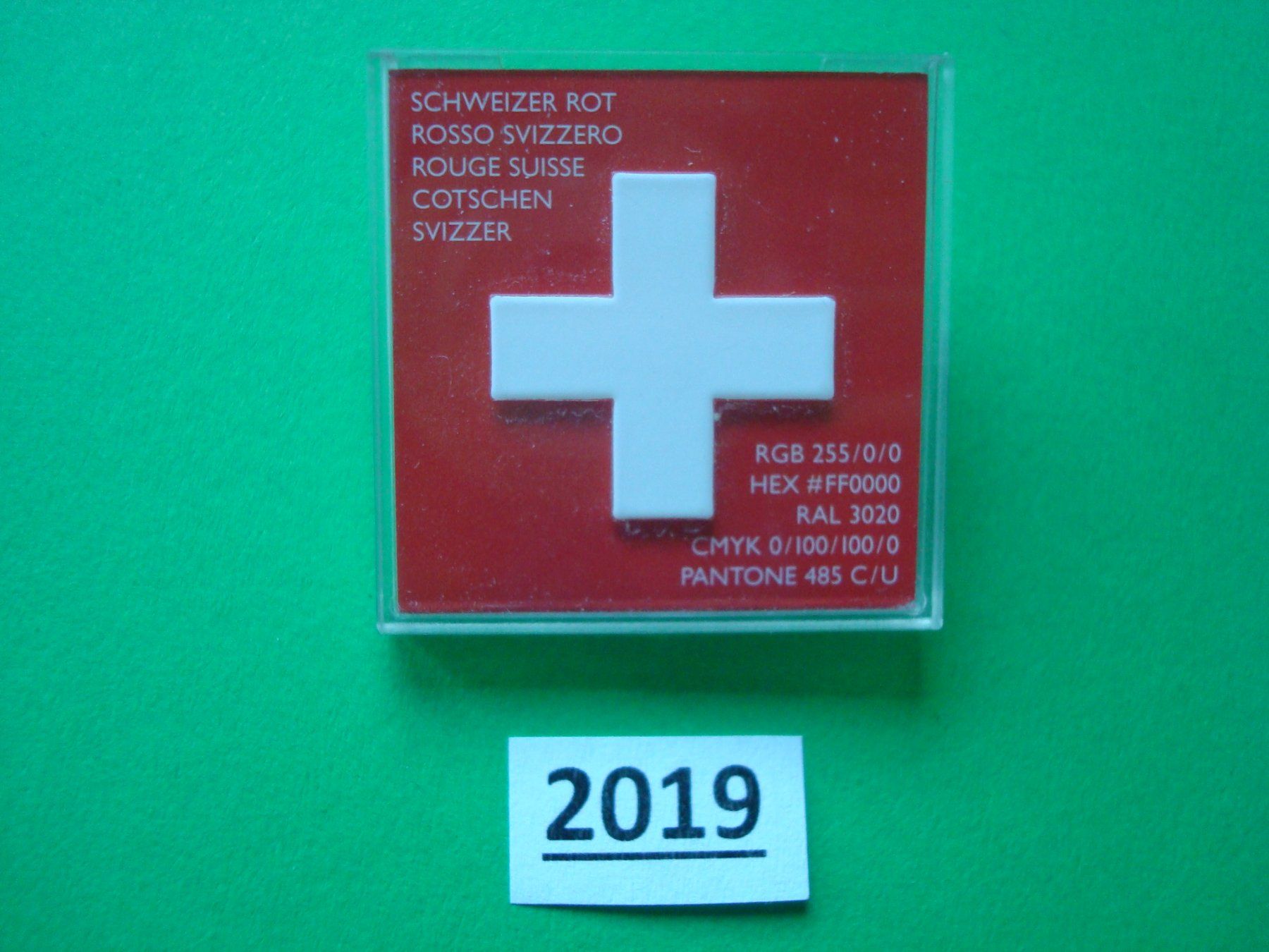 Placchette & Badge: Abzeichen 1. August 2019 – Usato da Riehen venduto da Baerewaegli
