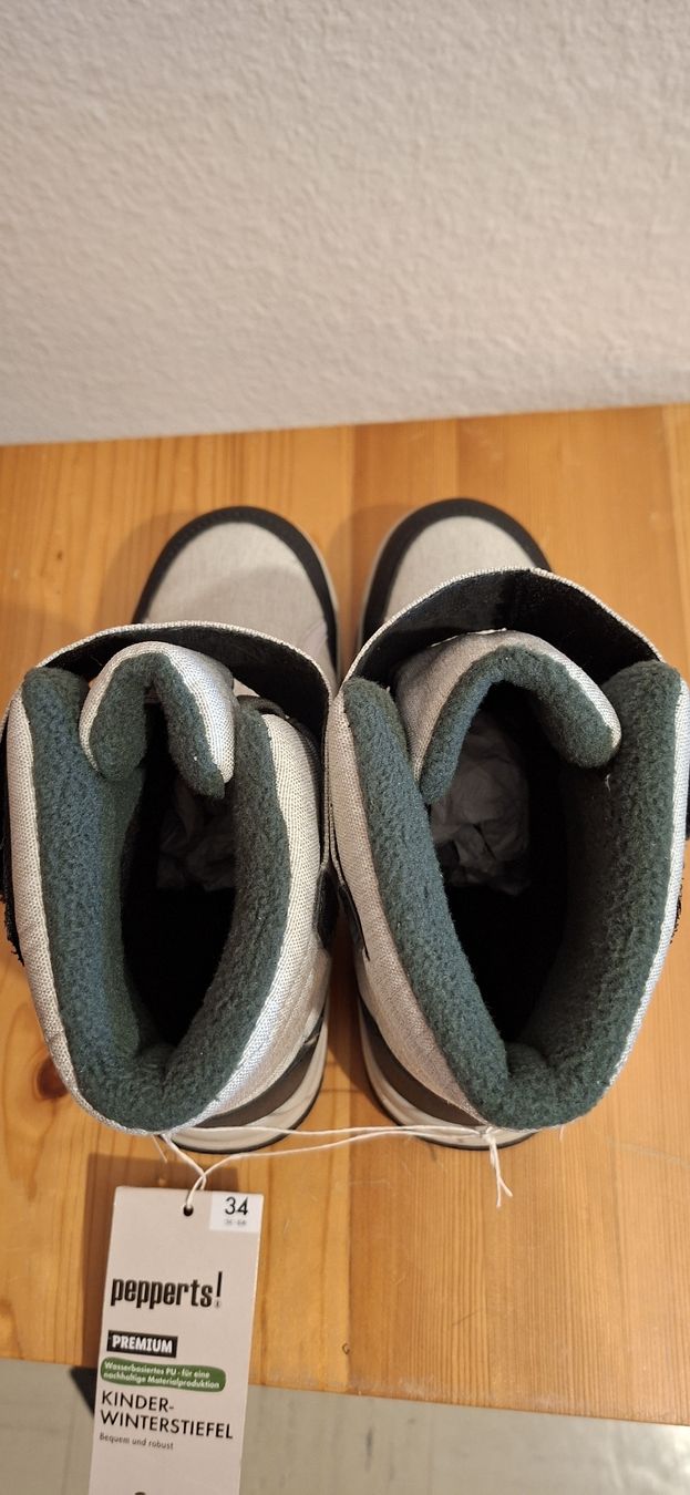Scarpe per ragazzi: Kinder Winterstiefel mit Warmfutter – Nuovo e nell'imballaggio originale da Glattfelden venduto da Roman2504 3