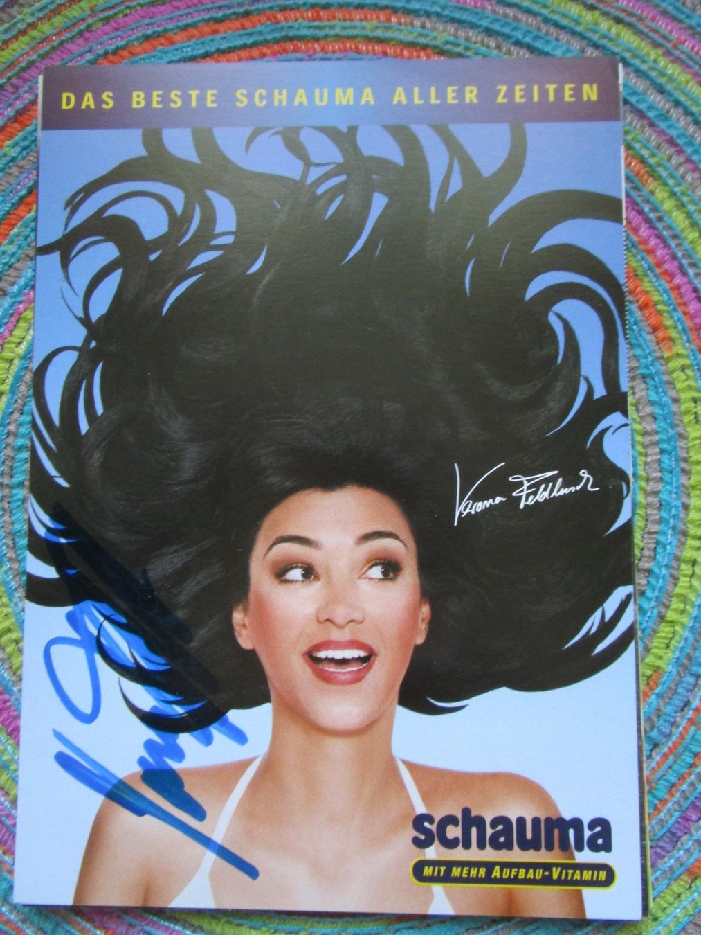 Autografi: VERONA FELDBUSCH AUTOGRAMM MODERATORIN – Usato da GUTENSWIL venduto da Alpina6