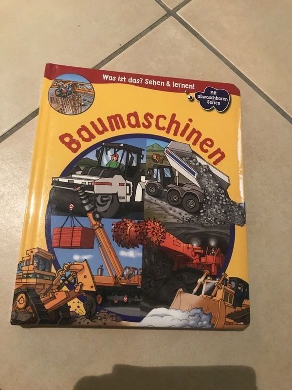 Libri: Was ist das? Baumaschinen abwaschb. Seit – Nuovo (secondo la descrizione) da Bergdietikon venduto da book-4-you