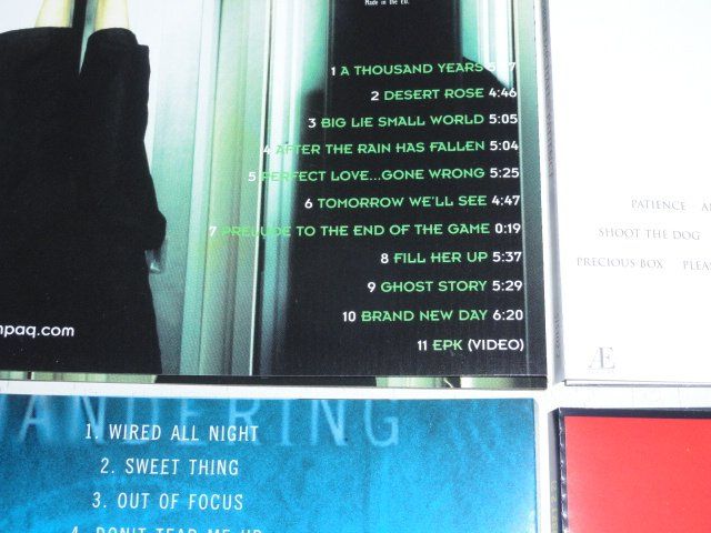 CD: 4CD's - George Michael, Mick Jagger, Sting & Rolling Stones – Usato da Unterbäch venduto da xazuq 2