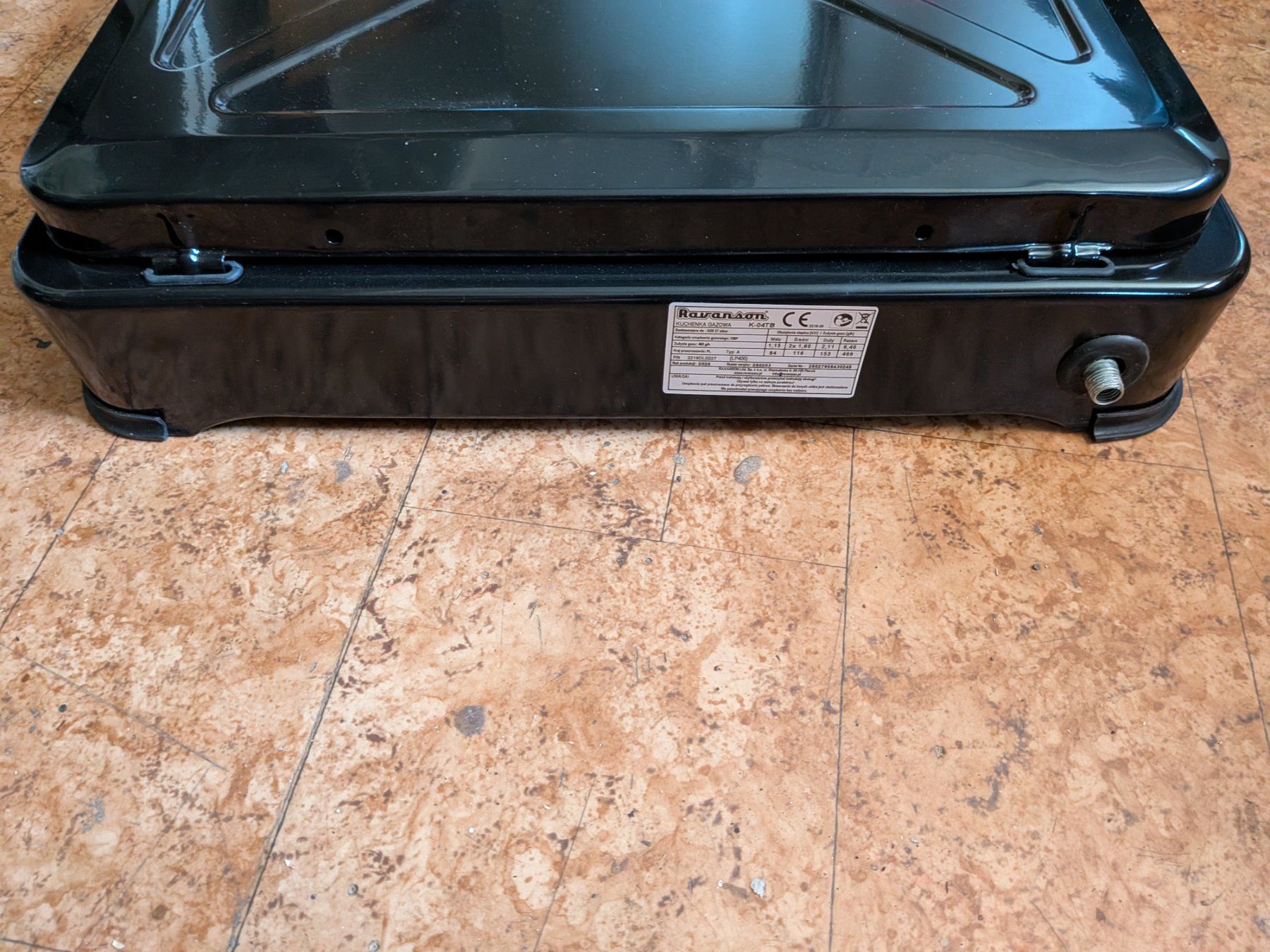 Cuisinières: Plaque de cuisson gaz noire 4 feux – Neuf (Voir description) à Orpund par Gredouille 3