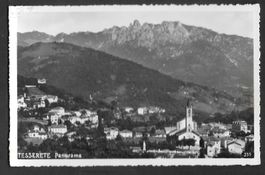 Tesserete Panorama generale Feldpoststempel