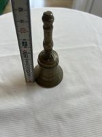 Antike kleine Glocke Messing, sammelwürdiges Dekostück(I)